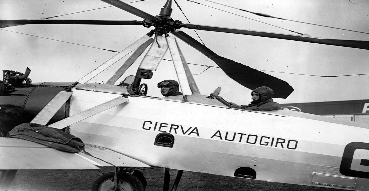 Juan de la Cierva, precursor del actual helicóptero