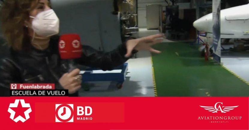 Telemadrid en Aviation Group