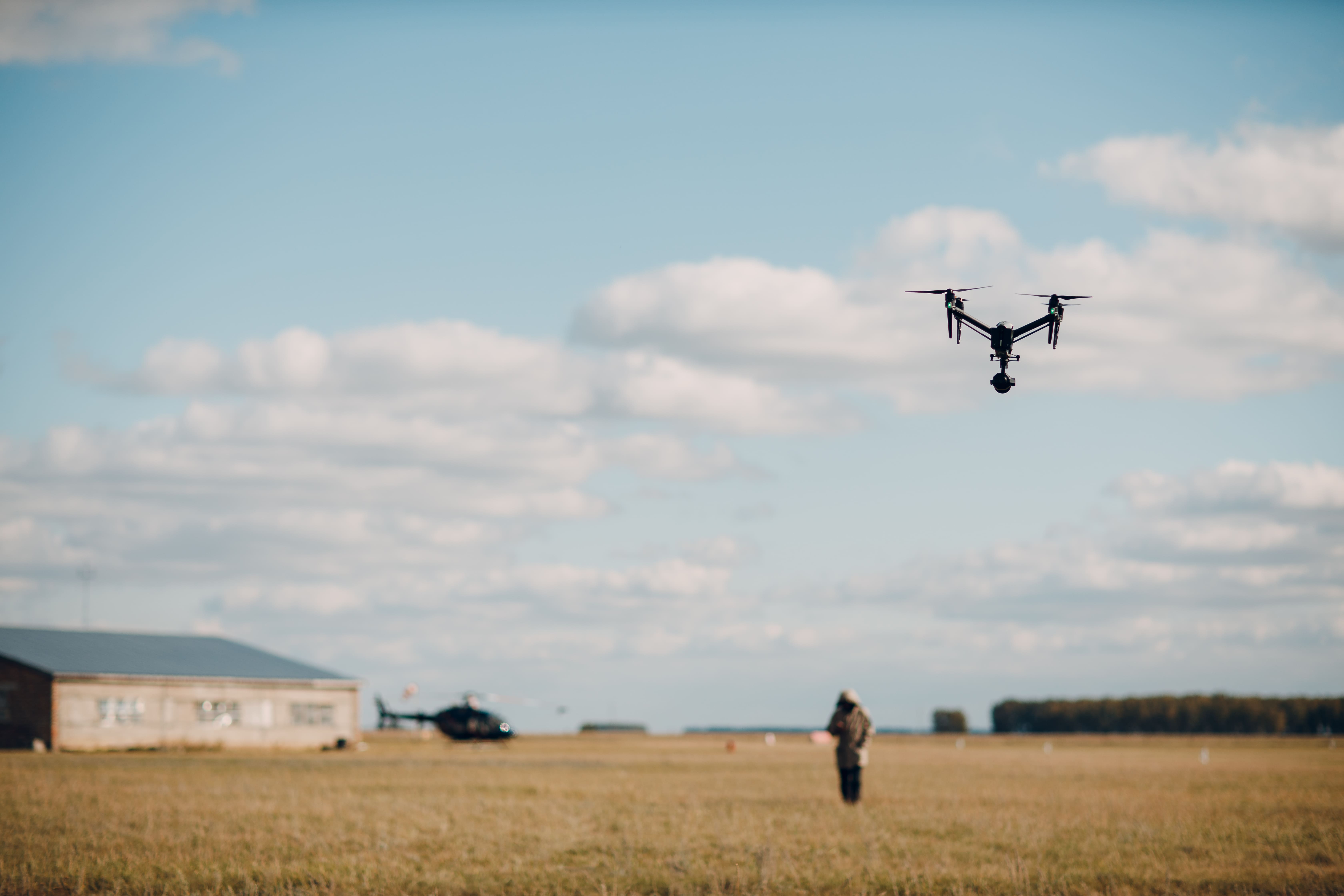 utilización de drones en el cine